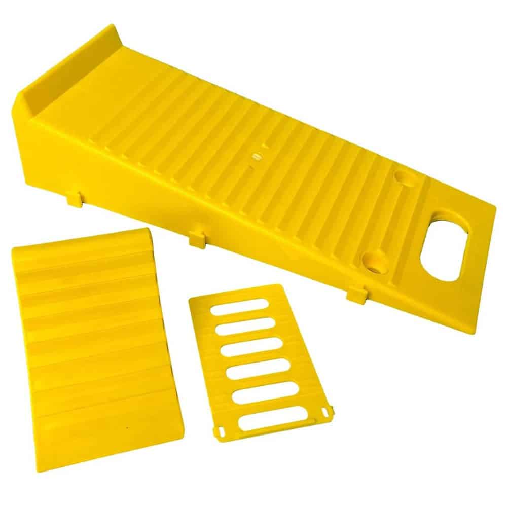 caravan accessories Wheel Chock Levelling Ramp Kit