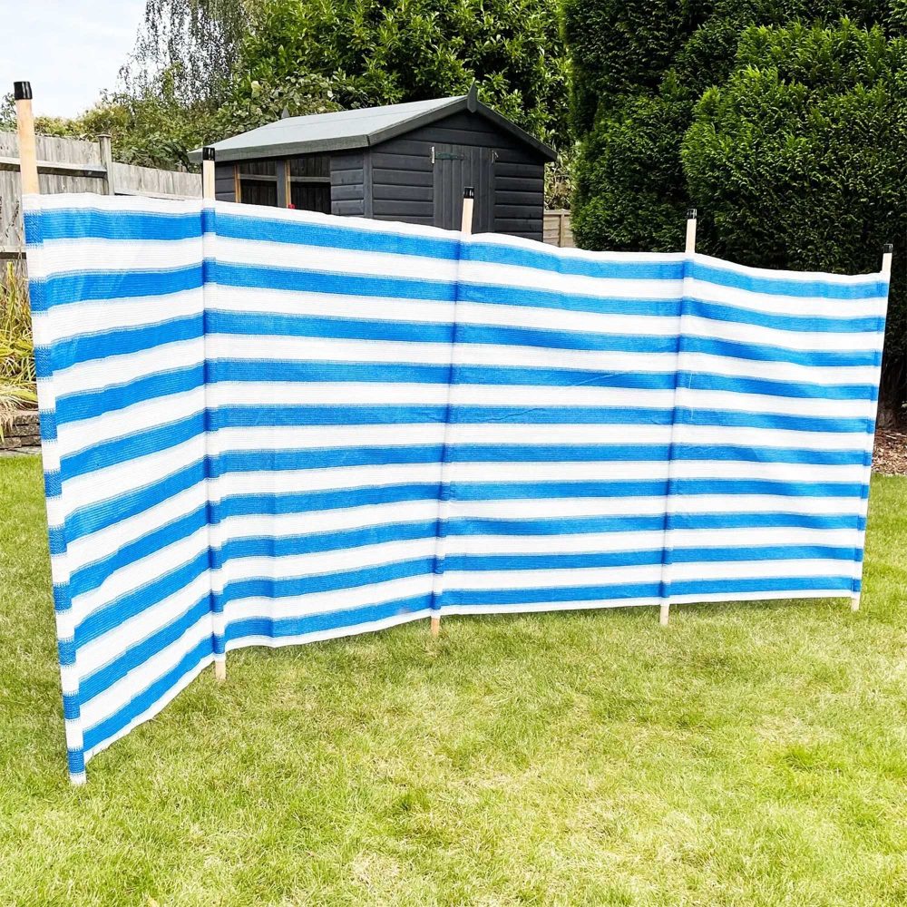 caravan accessories windbreak striped